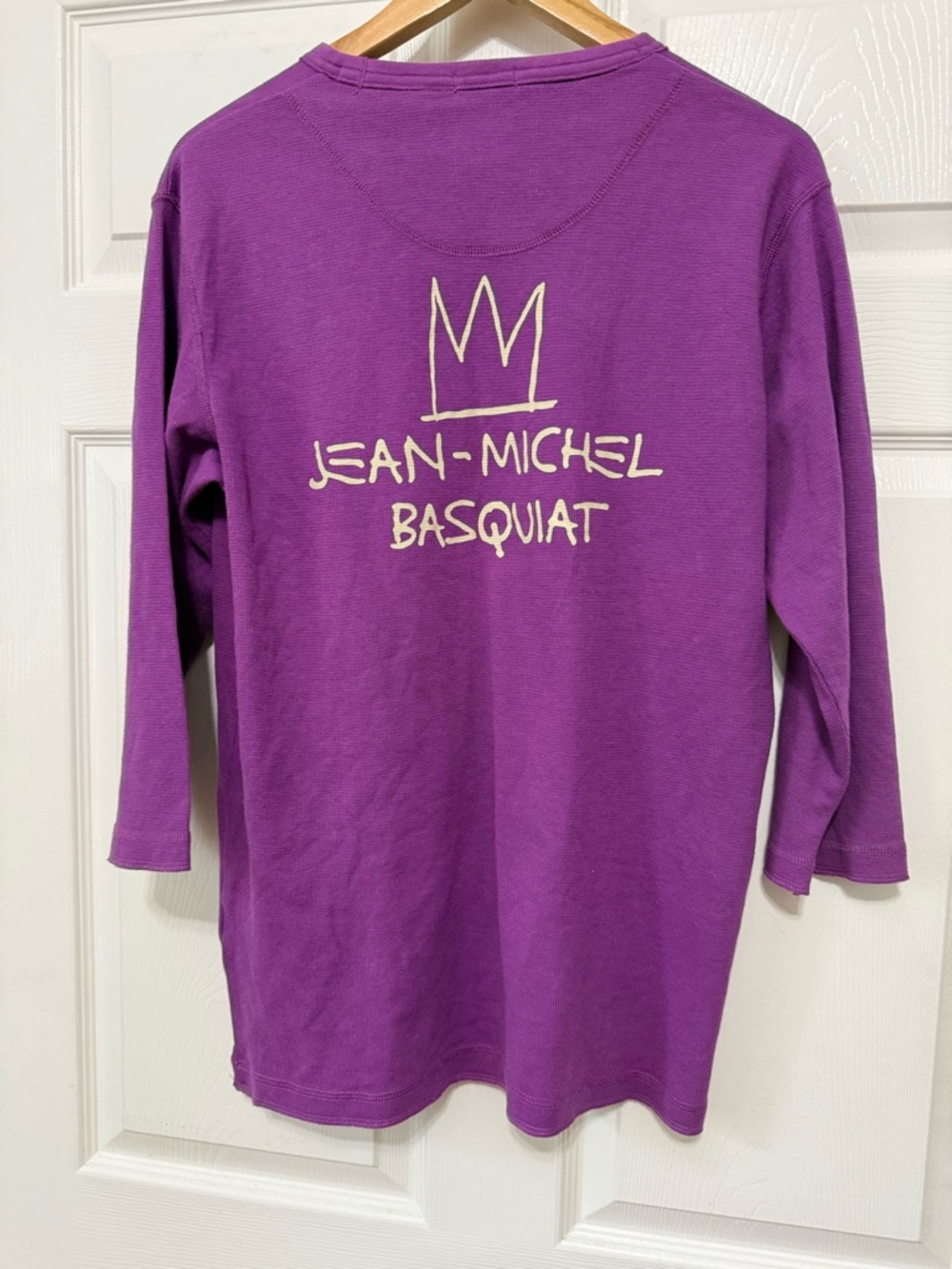 Unique- Jean Micheal Basquiat Pop Art Spell Out Shirt size XL NEW